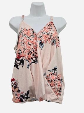 Women's Floral Tank Top .